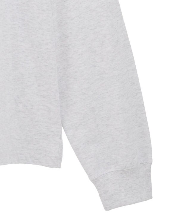 Green Parks ■PEANUTS クロスステッチロンTEE White Mixture