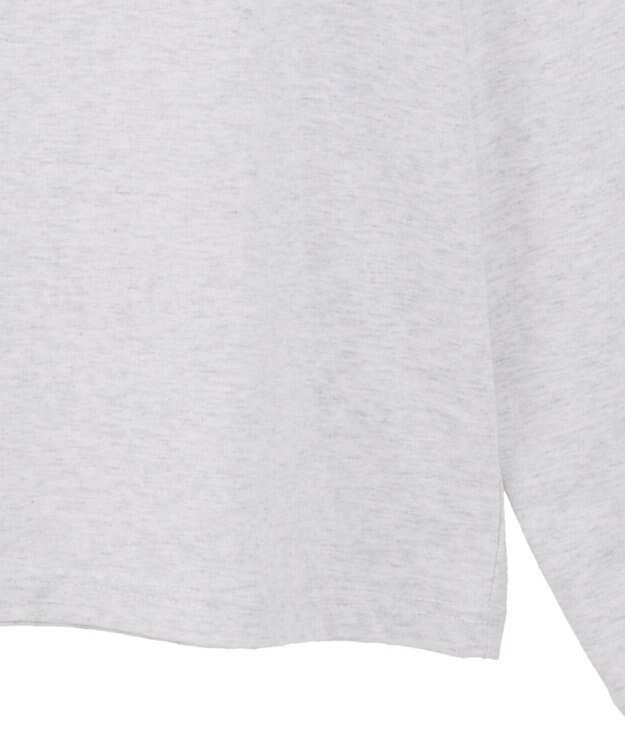 Green Parks ■PEANUTS クロスステッチロンTEE White Mixture