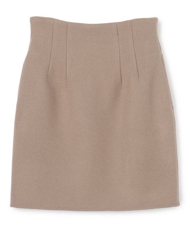 uncrave メルトンリバー ミニスカート トープ