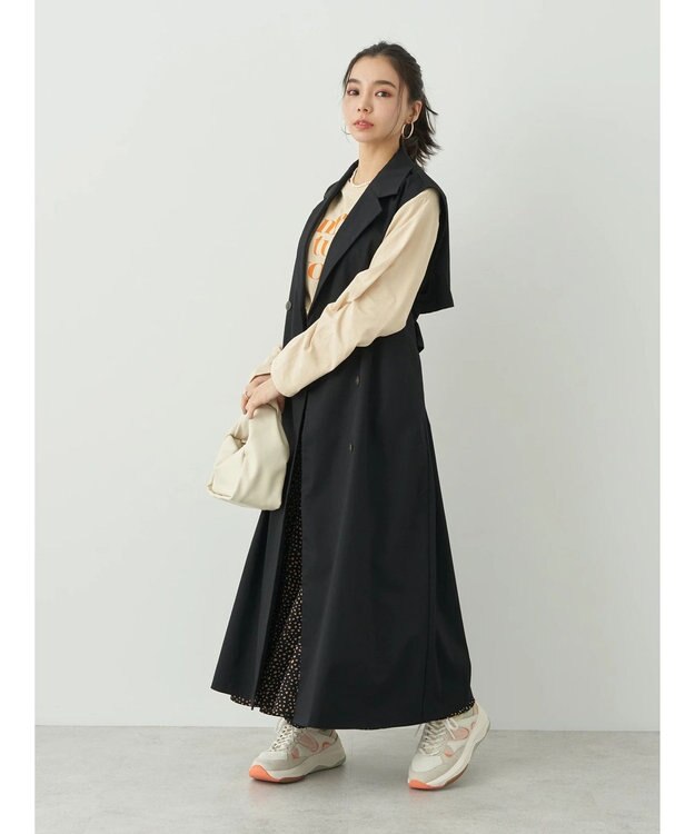 earth music&ecology ２ＷＡＹジレンチ Black