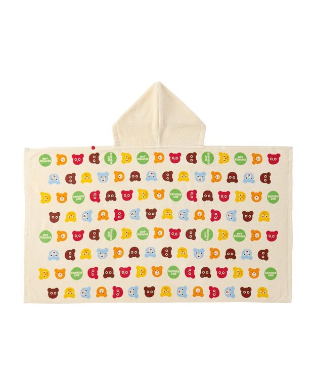 MIKI HOUSE HOT BISCUITS バスポンチョ ギフトセット 【BOX付き】 マルチカラー