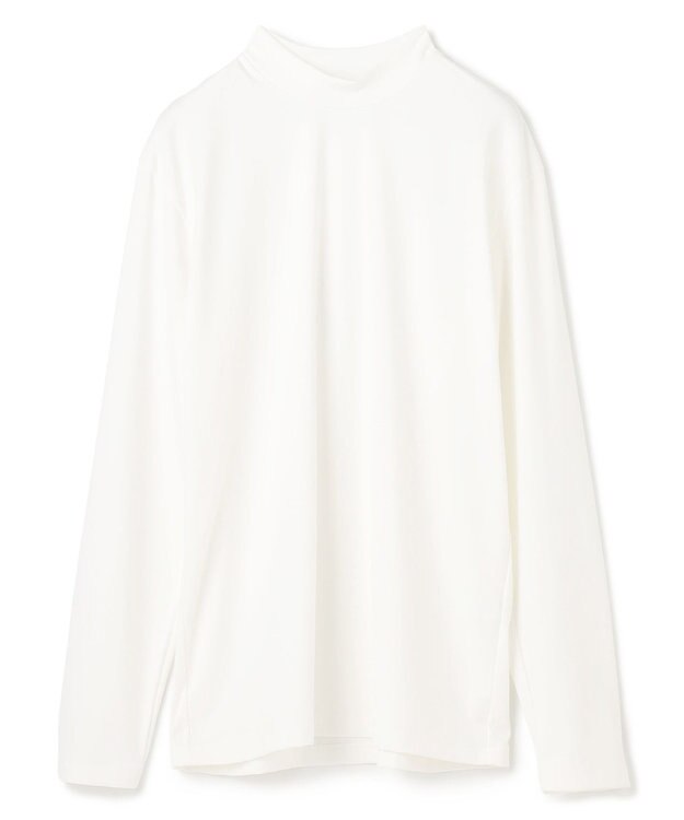 JOSEPH HOMME ハイゲージベアスムース　モックネック長袖Ｔシャツ ホワイト系