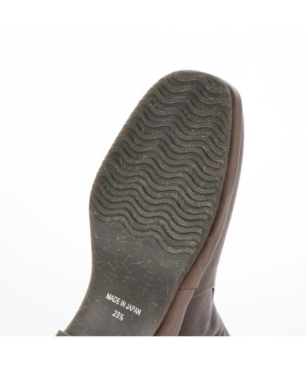 MODE ET JACOMO <D'ICI>ウェッジソールスクエアトゥブーツ オーク