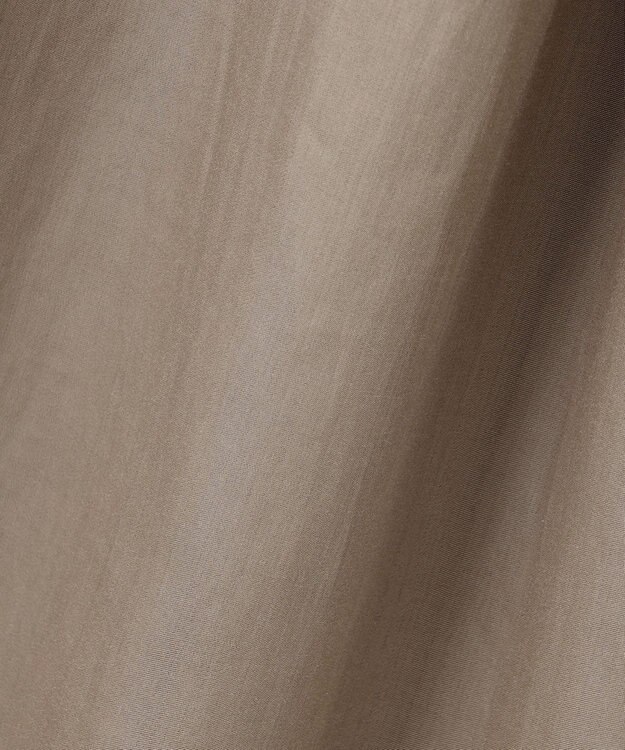 自由区 L 【洗える】シルキータック ワンピース シナモン