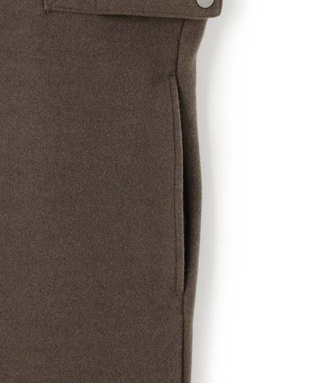 J.PRESS YORK STREET 【WOMEN】ウールライクジャージー オーバーオール ブラウン系