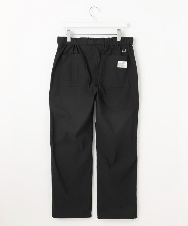 PW CIRCULUS 【撥水加工/ ストレッチ】【MEN】ベルト付 ワイドカーゴパンツ ゴルフ ブラック系