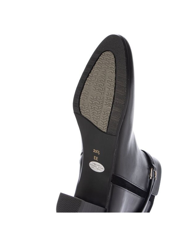 Riz raffinee <Riz raffinee>【2WAY】ベルト付ショートブーツ ブラック