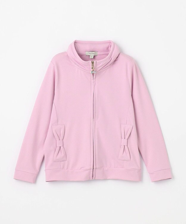 ANY KIDS UVカット リボンパーカー ラベンダー