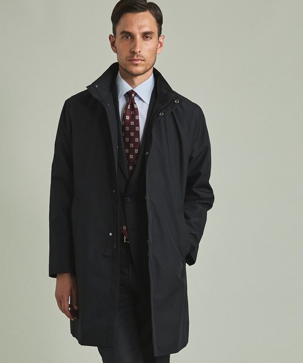 GOTAIRIKU ラスタードビーメモリーラミネーションコート_スタンドカラー(23年モデル) ブラック系8