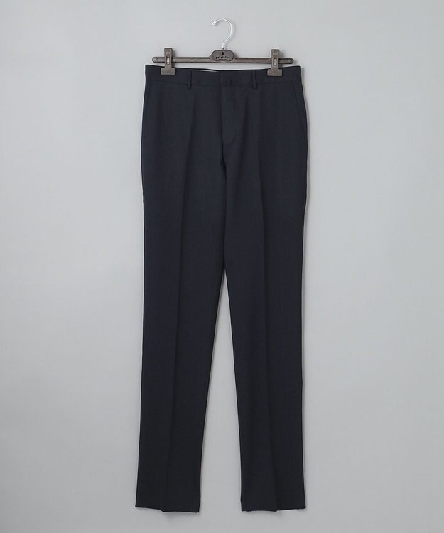 GOTAIRIKU ウォッシャブル ウール トラウザーズ ネイビー系