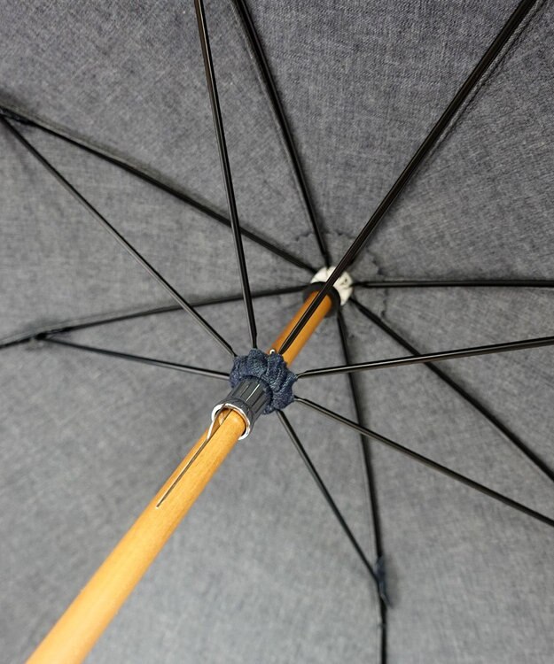 +RING 【プラスリング】【限定/日本製】岡山デニム 晴雨兼用長傘 52cm SR452 NVY 紺