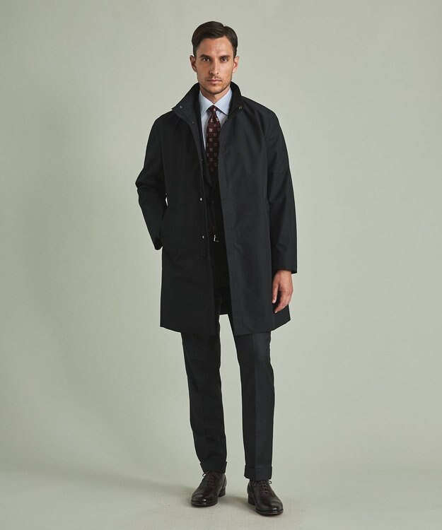 GOTAIRIKU ラスタードビーメモリーラミネーションコート_スタンドカラー(23年モデル) ブラック系8