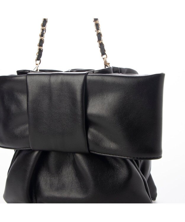 UNBILLION カカトゥ kakatoo / リボンチェーンショルダー ブラック