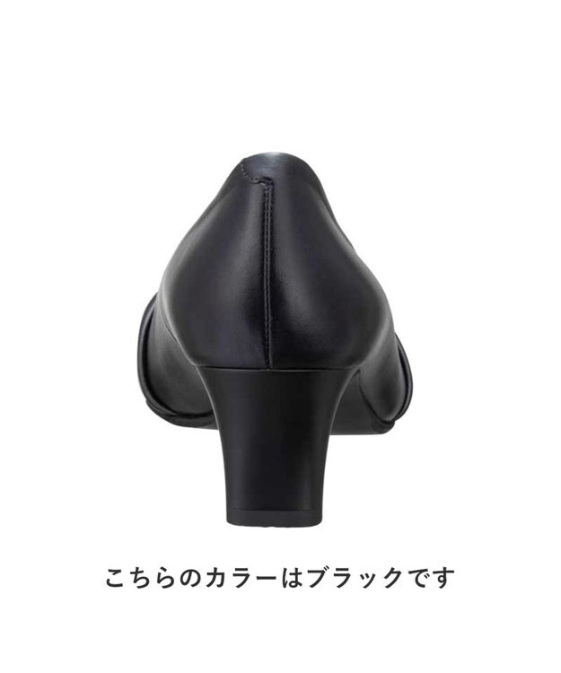 REGAL FOOT COMMUNITY 【ビューフィット】A65Y ドレープデザインパンプス パンプス ブラック