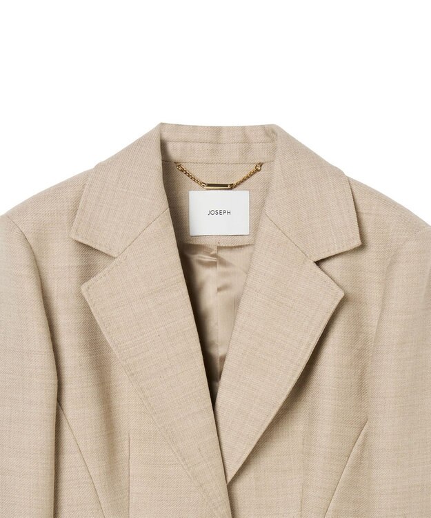 JOSEPH バージンウール テーラードジャケット Powder Melange