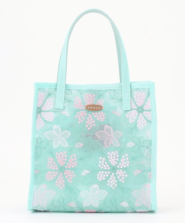 TOCCA 【WEB・数量限定】CHERISH UPCYCLE BAG バッグ トッカブルー系