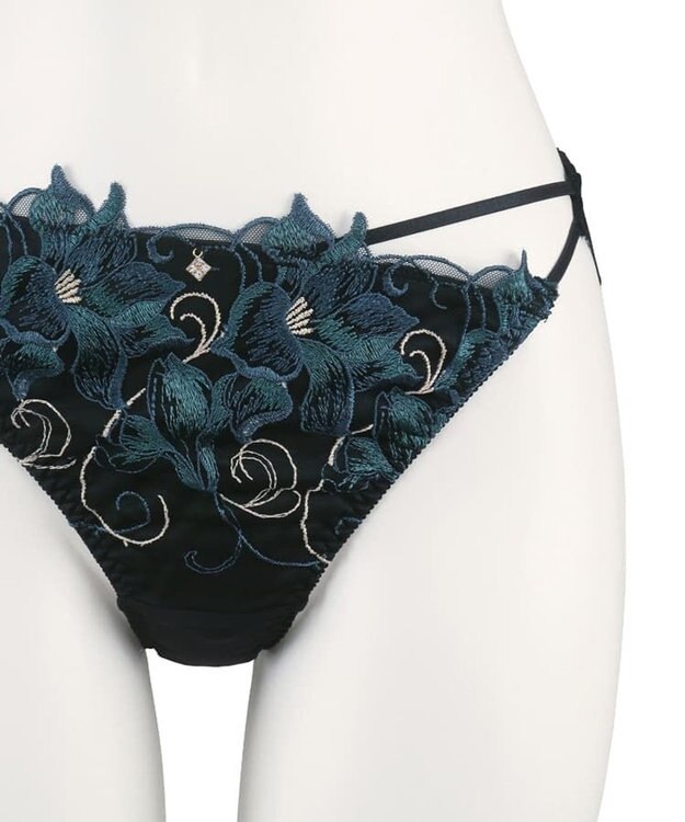 San-ai Resort（三愛水着楽園） エレガントコレクション2311バックレースショーツ【LLサイズ】【northerly】 グリーン