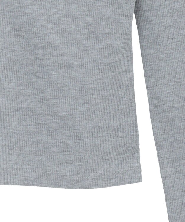 CRAFT STANDARD BOUTIQUE レイヤード風フード付きプルオーバー Gray