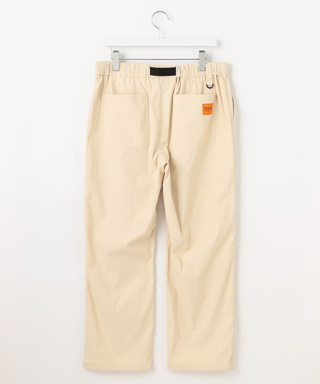 PW CIRCULUS 【撥水加工/ ストレッチ】【MEN】ベルト付 ワイドカーゴパンツ ゴルフ アイボリー系