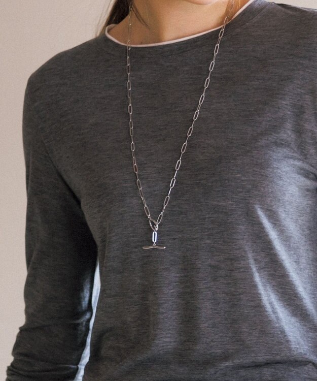 UNFILO チェーンラリエット シルバー