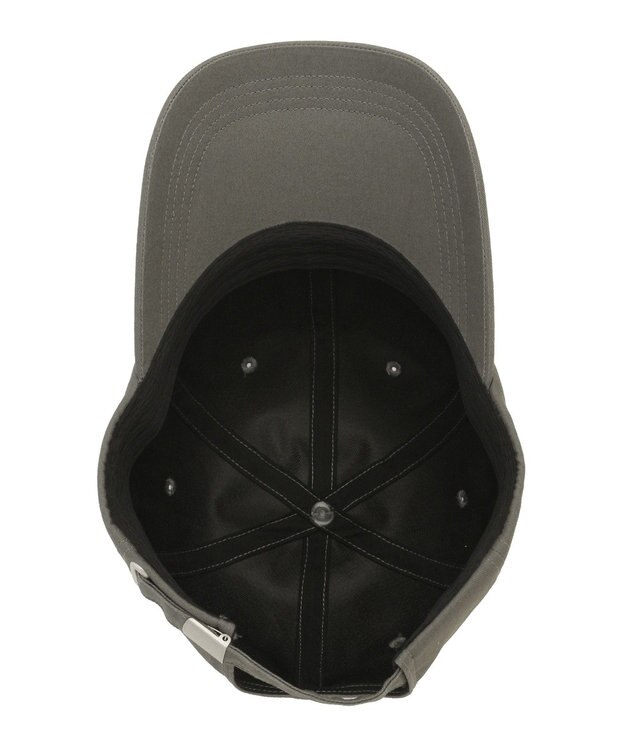 MOONBAT 【新色追加】深さ選べるUVツイルキャップ(かなり深め) つば遮光／洗える／接触冷感／サイズ調整可能 ダークグレー（かなり深め）