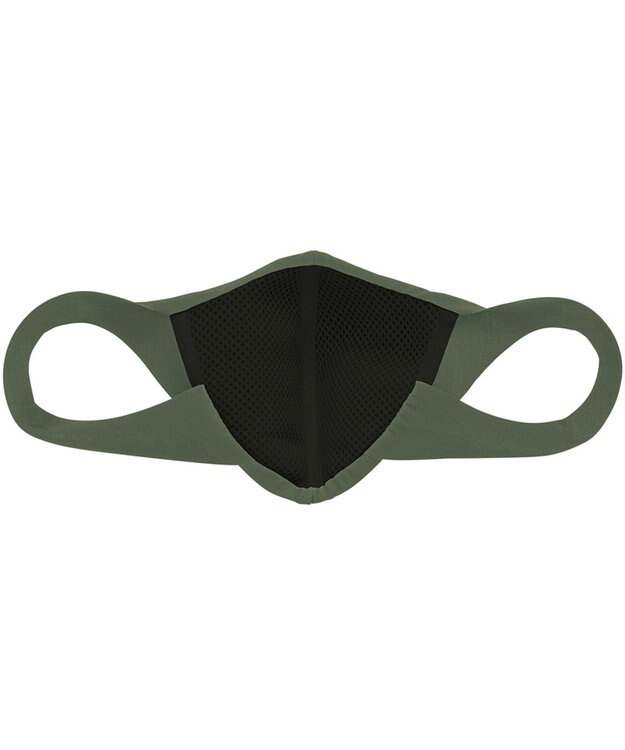 CW-X 【UNISEX】スポーツマスク　息がしやすい３D設計　UVカット率90％以上　/ワコール　HYR700 カーキ