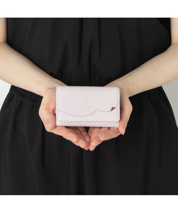 LANVIN en Bleu デクール 名刺入れ ライトピンク