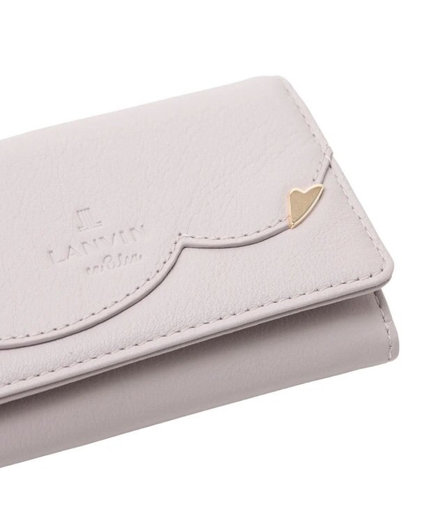 LANVIN en Bleu デクール 名刺入れ ライトピンク