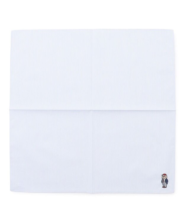 J.PRESS MEN 【BULLDOG BOY】ブロードハンカチーフ サックスブルー系1
