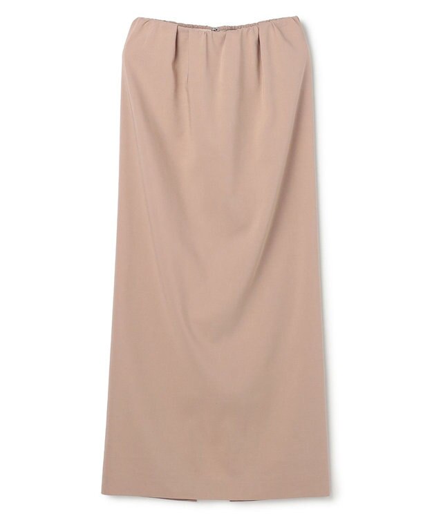 BEIGE， SPINEL / タックギャザー Iラインスカート Milk Tea