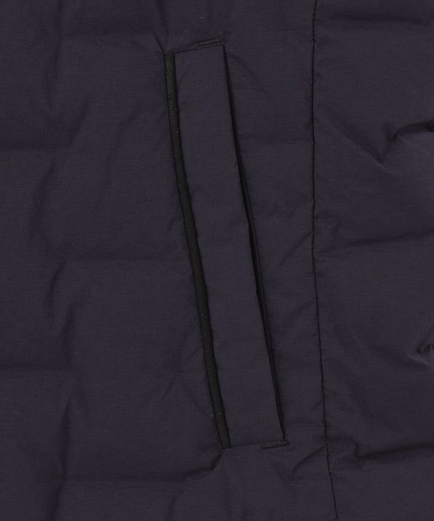 JOSEPH ABBOUD 【インナーダウン対応】2WAYストレッチダウンベスト ネイビー系