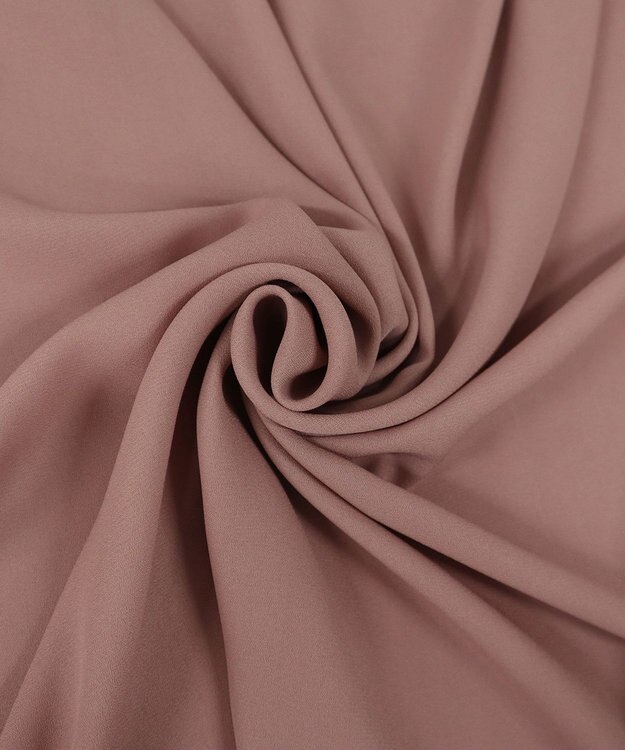 Tiaclasse L 【洗える】フレンチスリーブシャツチュニックブラウス ライトピンク