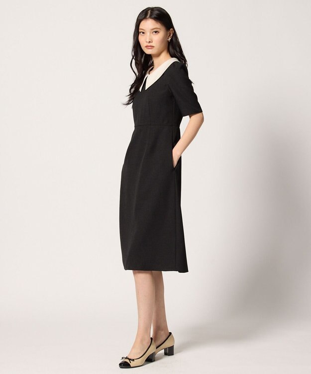 TOCCA 【00サイズあり・洗える・UVケア】FLYING SAUCER ドレス ブラック系