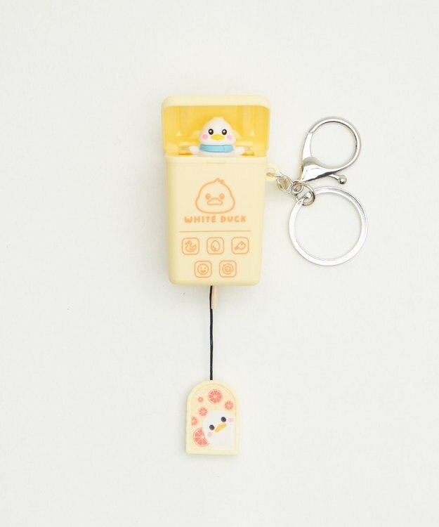 WEGO ひょっこりあにまるキーホルダー イエロー