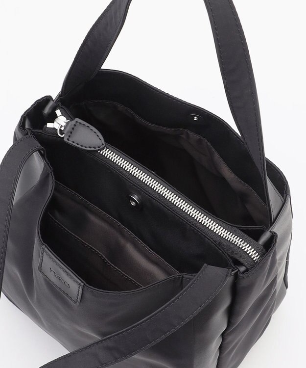 Y'SACCS スクエアすっきりトート Sサイズ ブラック