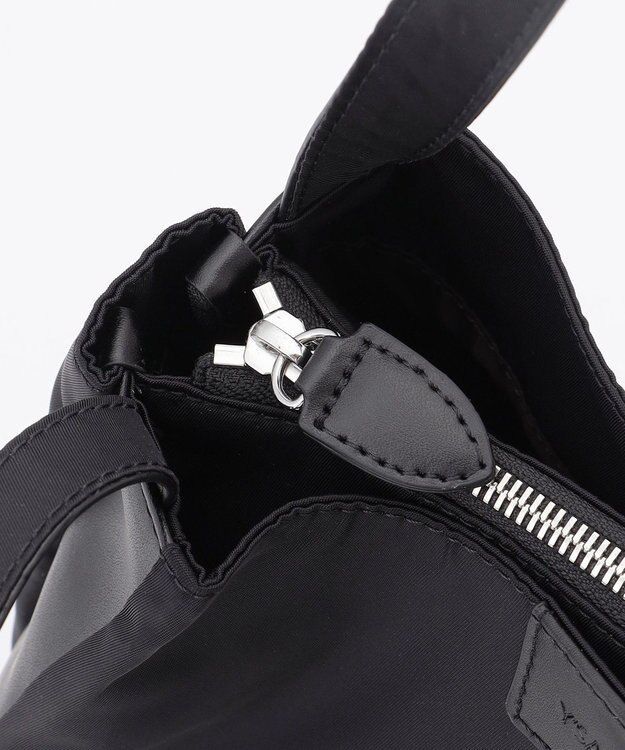 Y'SACCS スクエアすっきりトート Sサイズ ブラック