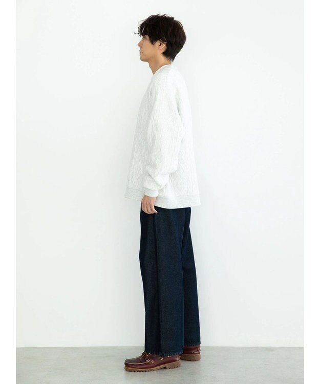 CRAFT STANDARD BOUTIQUE ケーブル柄カットカーディガン2 Oatmeal