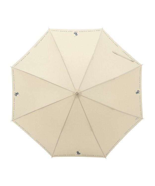MOONBAT POLO RALPH LAUREN （ポロ ラルフローレン） 長傘 無地 ポロポニー ロゴ ベージュ