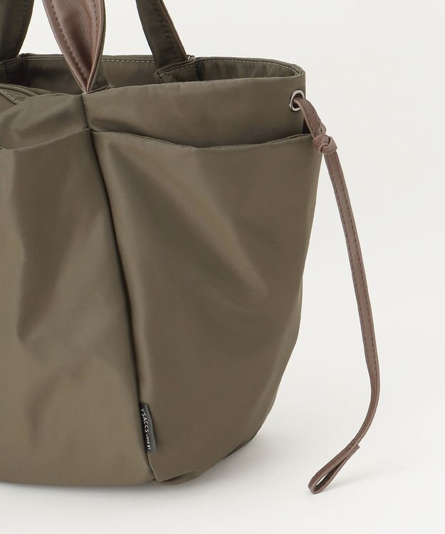 Y'SACCS 【Y’SACCS vous et】コンテナバッグ Lサイズ カーキ