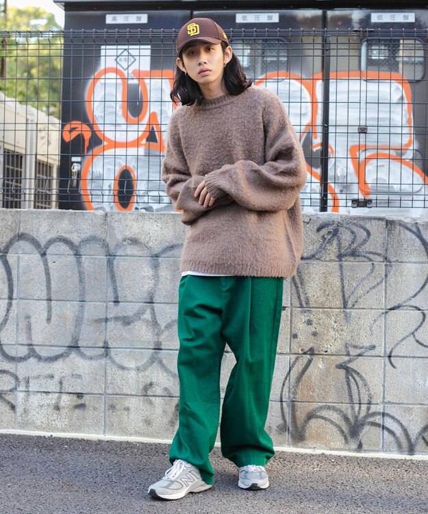 WEGO スケーターパンツ ダークグリーン