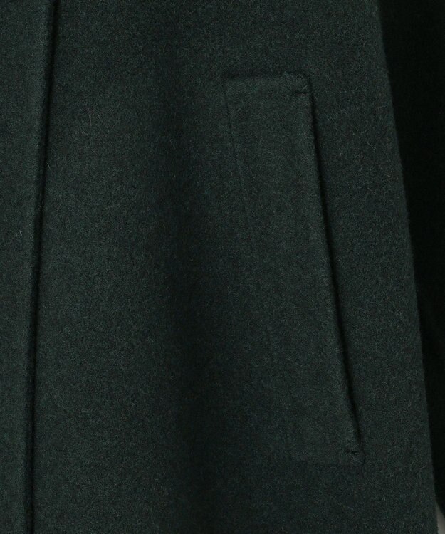 23区 L 【滝沢眞規子さん着用/Oggi掲載】MANTECOPure リバーコート ダークグリーン系