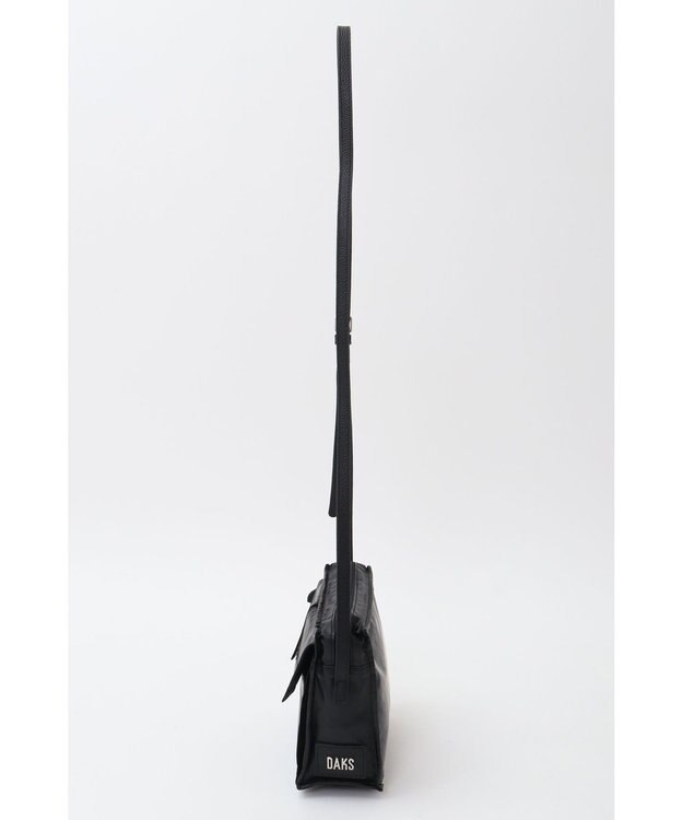 DAKS DD合皮ショルダーバッグ ラベンダー