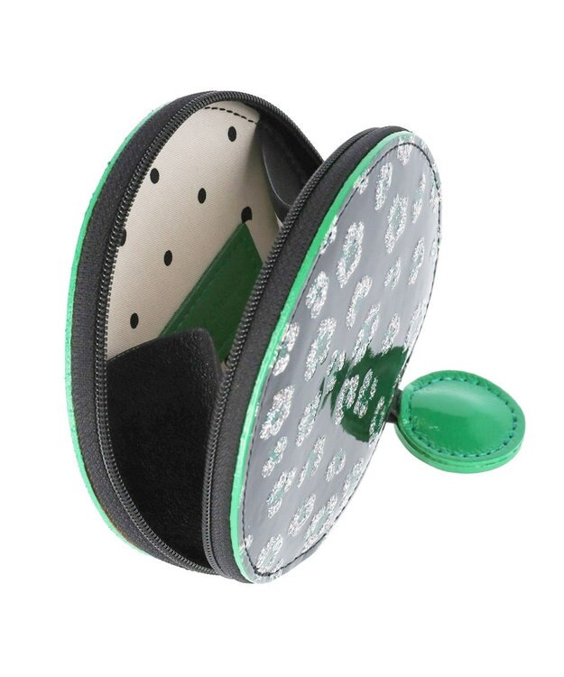 tsumori chisato CARRY グリッターフラワー コインケース 小銭入れ ブラック