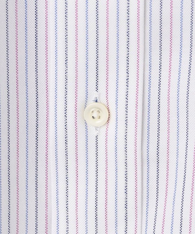 J.PRESS MEN 【WEB・一部店舗限定】トリプルカラーストライプシャツ/B.D. ピンク系1