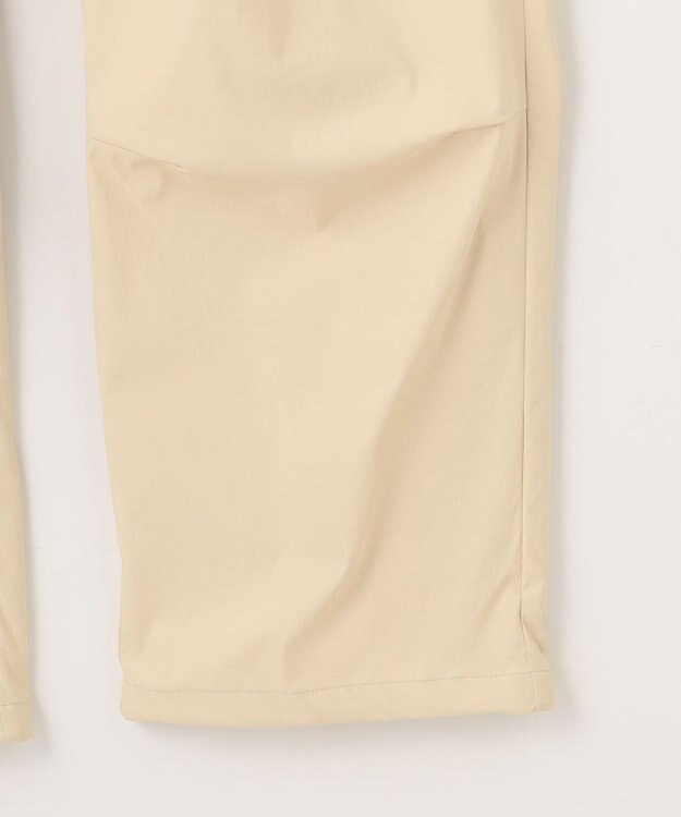 PW CIRCULUS 【撥水加工/ ストレッチ】【MEN】ベルト付 ワイドカーゴパンツ ゴルフ アイボリー系