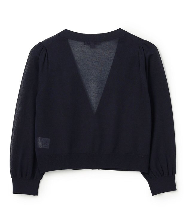 TOCCA 【星風まどかさん着用】SHEER CARDIGAN カーディガン ネイビー系