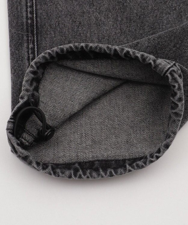 WEGO 【KIDS/150cm/160cm/ウエストゴム】デニムイージーカーゴパンツ（JUNIOR） デニムブラックソノタ