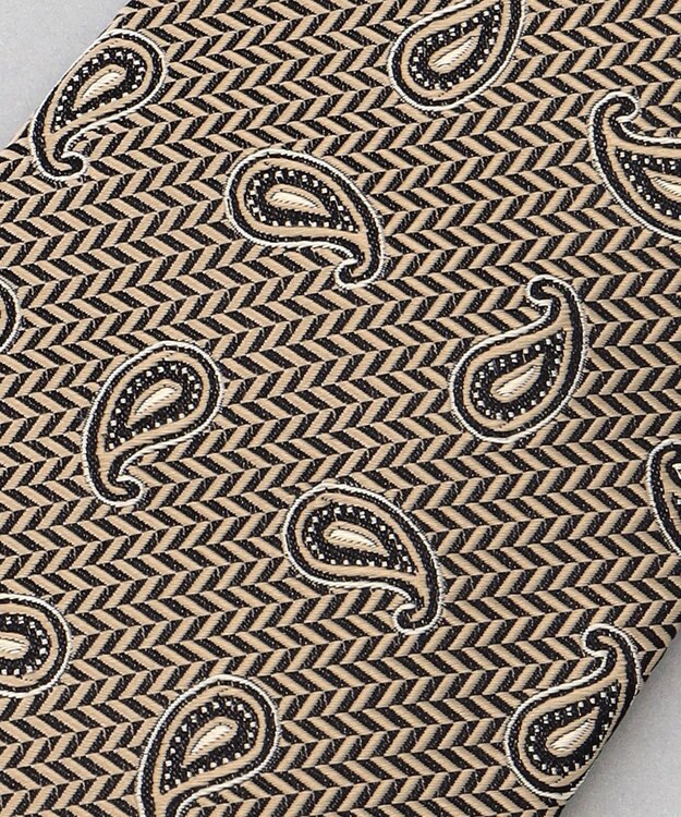 GOTAIRIKU GOTAIRIKU別注【日本製】シルク ネクタイ_小紋柄 ブラウン系8