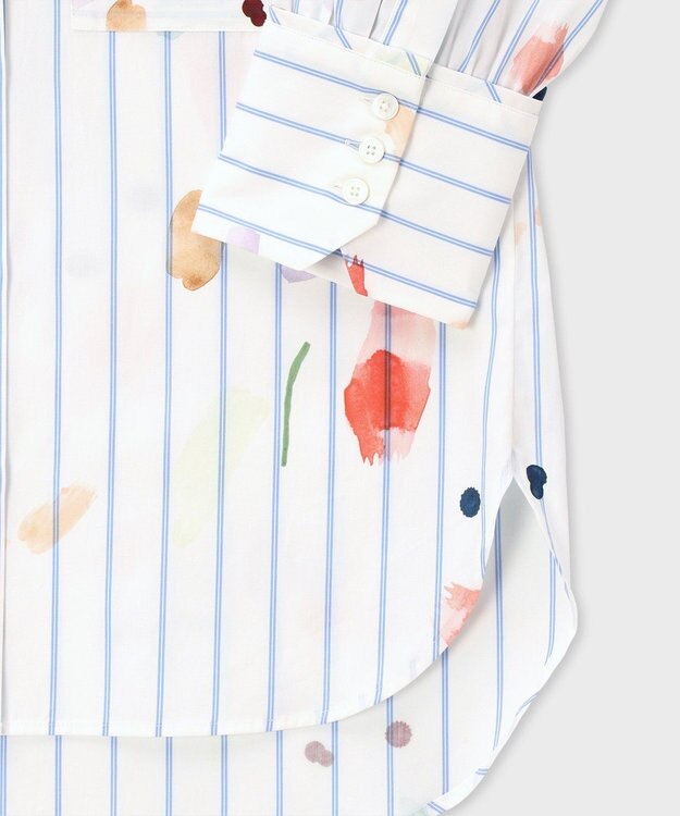 Paul Smith Mark Making プリント ブラウス オフホワイト