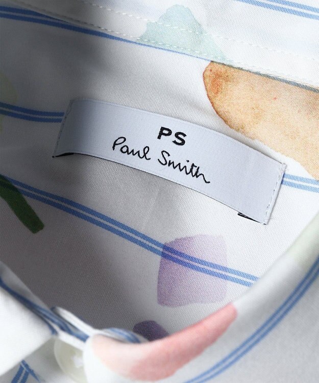Paul Smith Mark Making プリント ブラウス オフホワイト